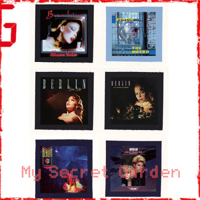 Berlin - Pleasure Victim , Love Life Album Cloth Patch or Magnet Set  Berlin - Pleasure Victim , Love Life Album Cloth Patch or Magnet Set